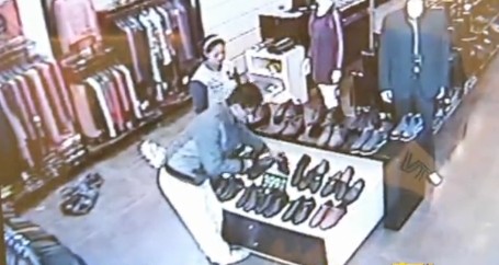 青島名品店現逃跑哥:一身名牌值一萬 穿著就跑