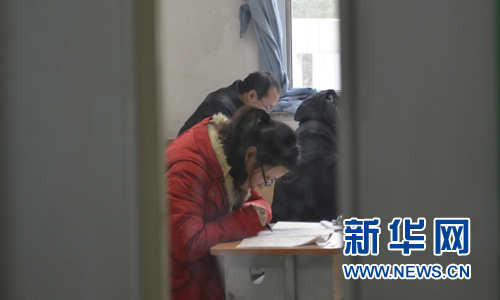 國家公務員考試考場直擊